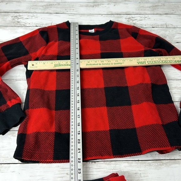 OLD NAVY Buffalo plaid pajama set sz S - Picture 2 of 5